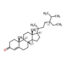豆甾-4-烯-3-酮结构式