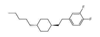 1,2-Difluoro-4-[2-(4-pentyl-cyclohexyl)-ethyl]-benzene Structure