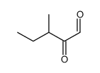 3-methyl-2-oxopentanal Structure