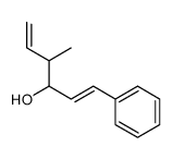 4-methyl-1-phenylhexa-1,5-dien-3-ol Structure