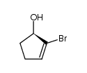 (R)-2-bromo-2-cyclopenten-1-ol Structure