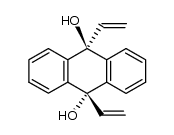 9,10-divinyl-9,10-dihydro-anthracene-9r,10t-diol结构式