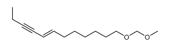 12-(methoxymethoxy)dodec-5-en-3-yne Structure