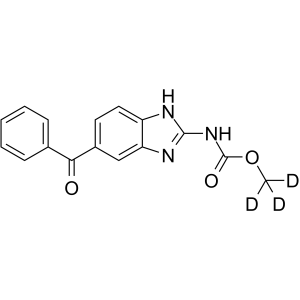 甲苯哒唑-d3结构式