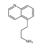 3-(5-quinolyl)propan-1-amine结构式