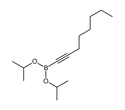 oct-1-ynyl-di(propan-2-yloxy)borane Structure