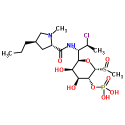克林霉素2-磷酸亚砜结构式