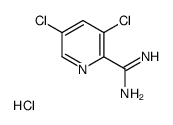 3,5-二氯吡啶甲酰胺盐酸盐结构式