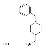 1-benzyl-4-aminomethylpiperidine hydrochloride Structure