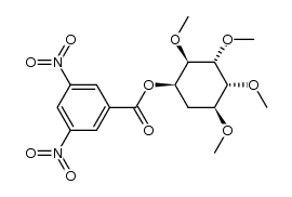 2α,3β,4β,5α-tetramethoxycyclohex-1α-yl 3',5'-dinitrobenzoate Structure