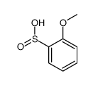 o-methoxybenzenesulphinic acid结构式