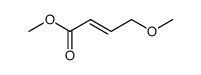 (E)-Methyl 4-methoxybut-2-enoate Structure