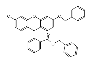 O-benzyldihydrofluorescein benzyl ester结构式