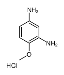 4-methoxybenzene-1,3-diamine,hydrochloride Structure