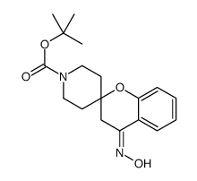 (E)-4-(羟基亚氨基)螺[苯并二氢吡喃-2,4-哌啶]-1-羧酸叔丁酯结构式