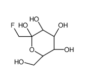 1-Fluoro D-Mannoheptulose(α,β-Mixture) Structure