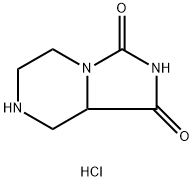 八氢咪唑并[1,5-A]哌嗪-1,3-二酮盐酸盐结构式