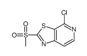 4-chloro-2-methylsulfonyl-[1,3]thiazolo[5,4-c]pyridine结构式