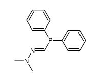 (diphenylphosphino)formaldehyde dimethylhydrazone结构式
