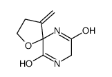 1-Oxa-6,9-diazaspiro[4.5]decane-7,10-dione,4-methylene-(9CI)结构式