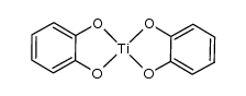 titanium bis-pyrocatechol Structure