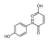 N-(4-hydroxyphenyl)-Maleamic acid Structure