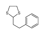 2-(2-phenylethyl)-1,3-dithiolane结构式