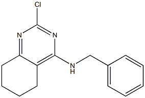 N-benzyl-2-chloro-5,6,7,8-tetrahydroquinazolin-4-amine Structure