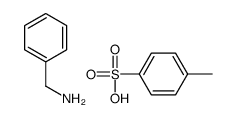 4-methylbenzenesulfonic acid,phenylmethanamine结构式