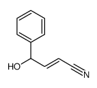 4-hydroxy-4-phenylbut-2-enenitrile Structure