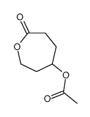 (7-oxooxepan-4-yl) acetate Structure