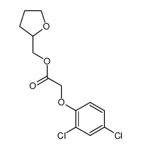 tetrahydrofurfuryl 2,4-dichlorophenoxyacetate Structure