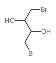 2,3-Butanediol,1,4-dibromo-, (2R,3R)- structure