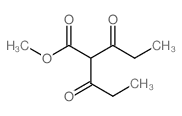 甲基 3-羰基-2-丙酰戊酸酯结构式