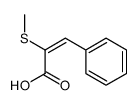 2-methylsulfanyl-3-phenylprop-2-enoic acid Structure