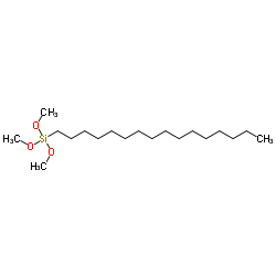 十六烷基三甲氧基硅烷结构式