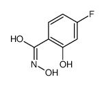 4-fluoro-N,2-dihydroxybenzamide结构式