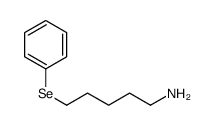 5-phenylselanylpentan-1-amine结构式