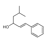 5-methyl-1-phenylhex-1-en-3-ol Structure