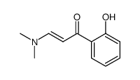 1-(2-hydroxyphenyl)-3-dimethylaminoprop-2-enone结构式