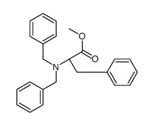 N,N-Dibenzyl-L-phenylalanine methyl ester Structure