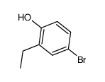 4-溴-2-乙基苯酚结构式