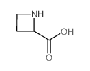 DL-氮杂环丁烷-2-羧酸结构式