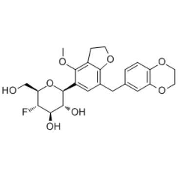 SGLT inhibitor-1 Structure