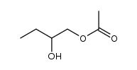 (+/-)-2-hydroxybutyl acetate结构式