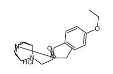 1-[8-[(E)-3-(4-ethoxyphenyl)prop-2-enyl]-3,8-diazabicyclo[3.2.1]octan-3-yl]propan-1-one,hydrochloride Structure
