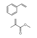 聚苯乙烯甲基丙烯酸甲酯结构式