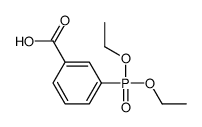 Diethyl (3-carboxyphenyl)phosphonate Structure