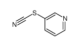 pyridin-3-yl thiocyanate结构式