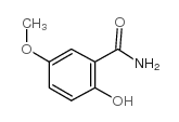 5-甲氧基水杨酸胺结构式